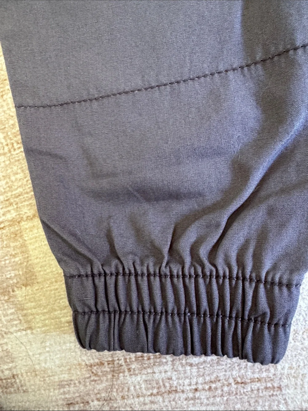 Carter's Baby Charcoal Drawstring Joggers Reinforced Knees size 9M NWT